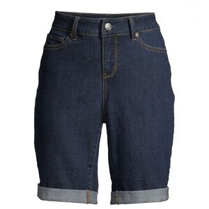 Time and Tru • Denim Bermuda Shorts